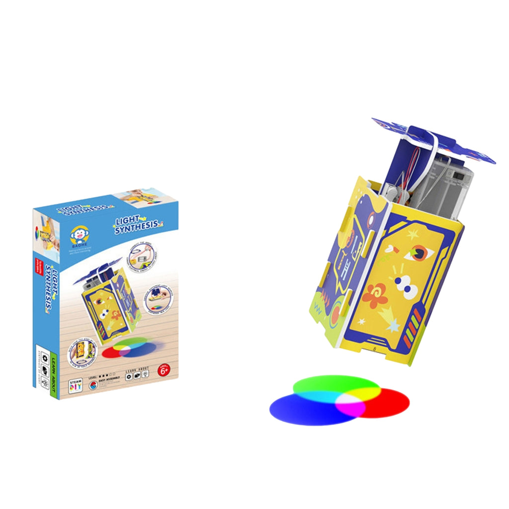 Light Synthesis DIY Science & Color Experiment Stem Toy with Instructi ...