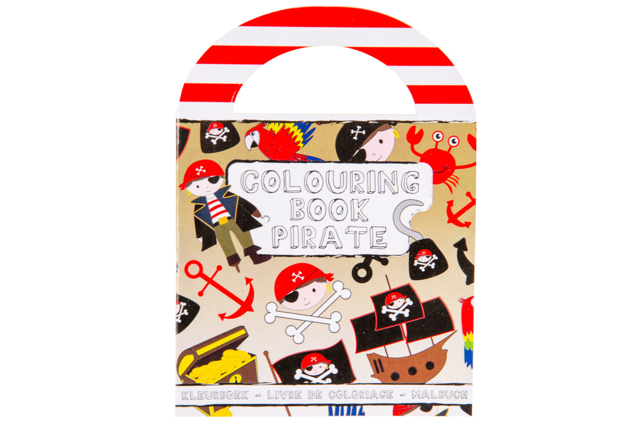 Pre Filled Pirate Theme Kids Party Favour Bag – Gift Bag with Reusable Cup & Themed Toys