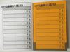 Silvine A5 Orange Cover Reading Record Book - Key Stage 1