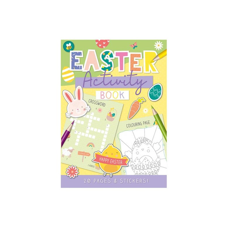 A4 20 Pages Easter Activity Book with Stickers