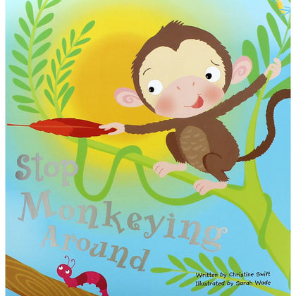 Stop Monkeying Around Padded Story Book