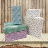 Pack of 10 Luxury Soft Touch Butterfly and Feather Design Gift Wrap Sheets