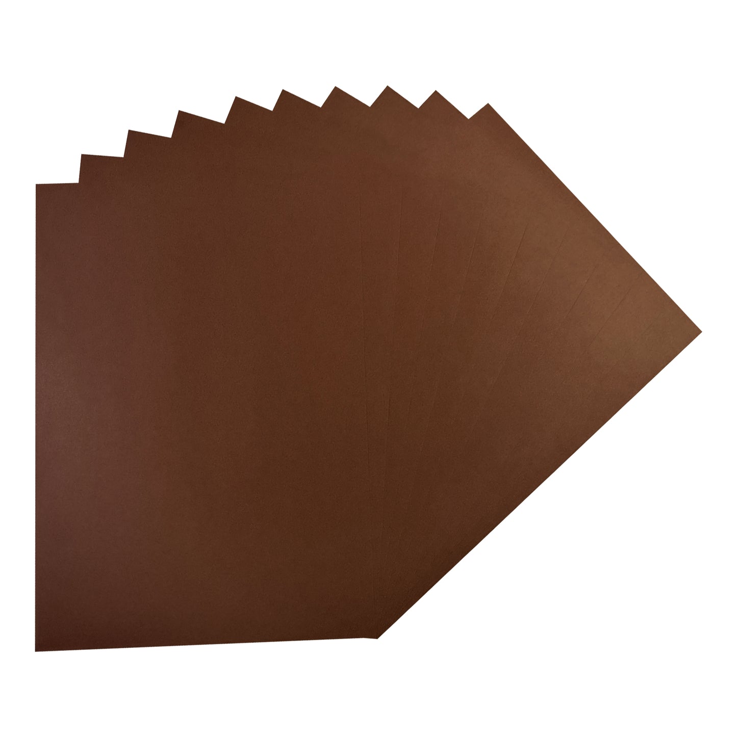Pack of 20 A2 Bristol Board Brown Coffee Colored Craft Papers 230gsm