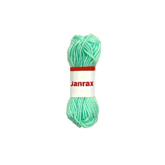 Pastel Green Acrylic Yarn Roll – 10g, 4 Strand 8 Ply Knitting Wool