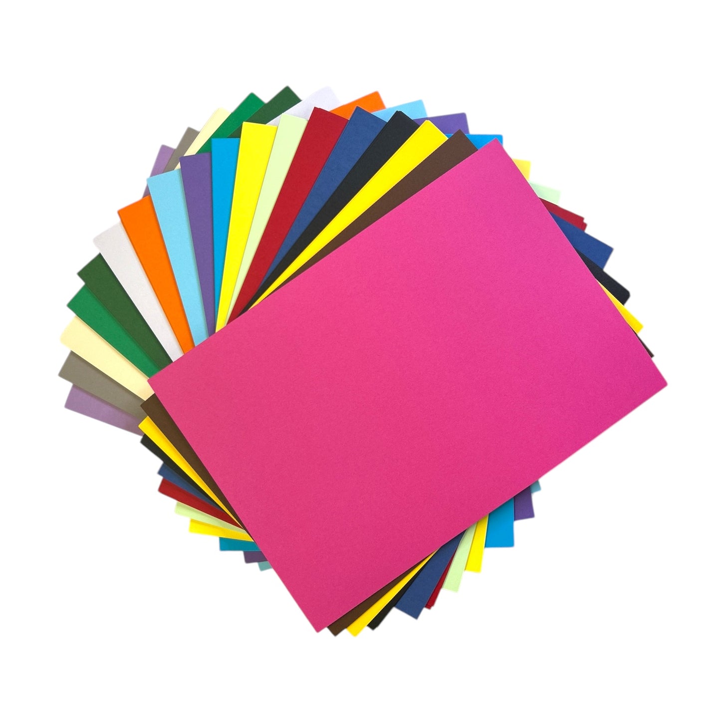 Pack of 20 Sheets A2 Green Colored Craft Papers 230gsm