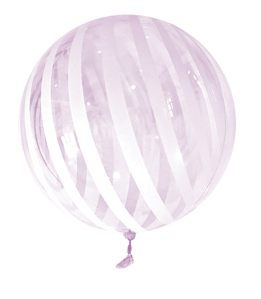 Pack of 5 Purple Striped 18" Vortex Balloons