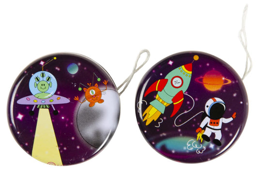 Single Metal Yo-Yo Space Theme Return Top