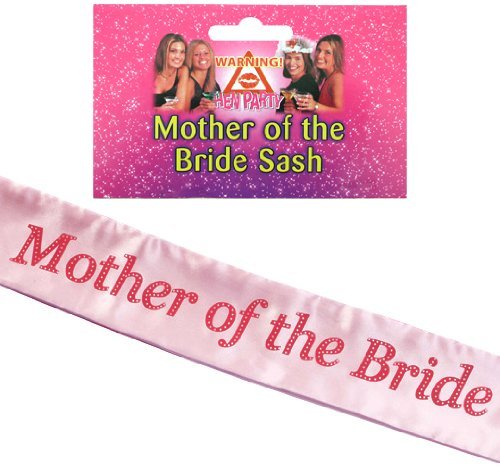 Sash Mother Of The Bride Pink