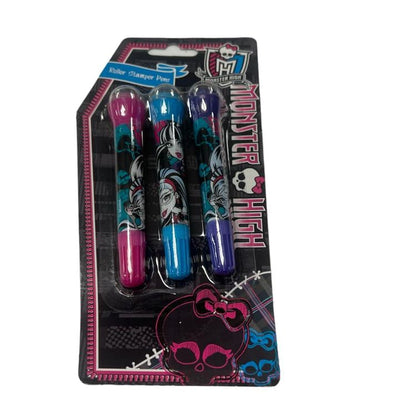 Pack of 3 Monster High Roller Stamper Pens