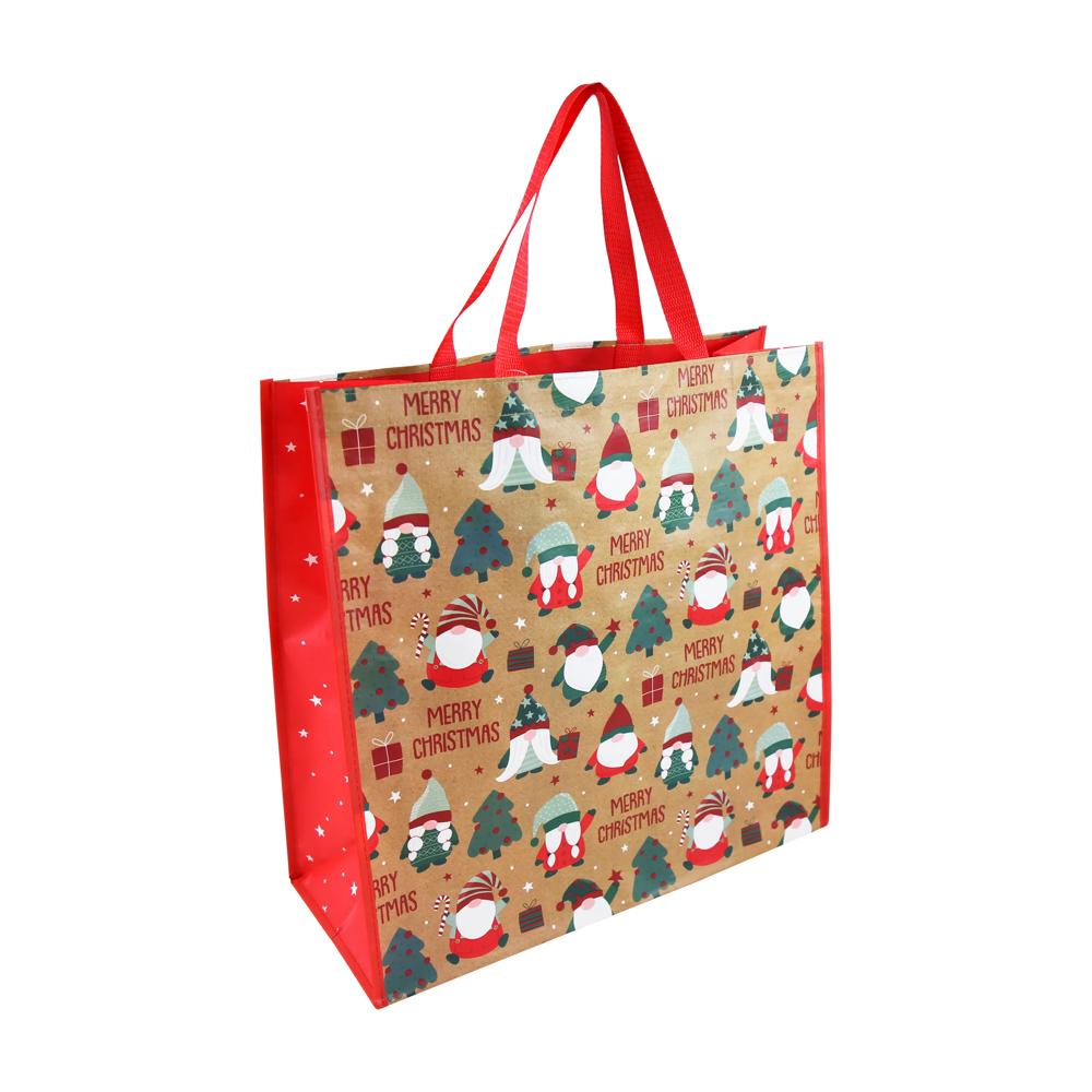 Gonk Jumbo Square PP Woven Christmas Gift Bag