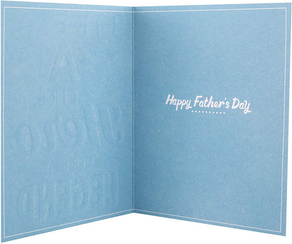 Like A Dad Father's Day Card 'Hero'