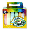 Box of 18 Jumbo Coloured Chalk by World of Colour