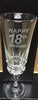 Cut Crystal Champagne Flute 18th Birthday in Red & Black Box