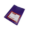 Pack of 10 9x7" Frosted Purple Exercise Book Covers