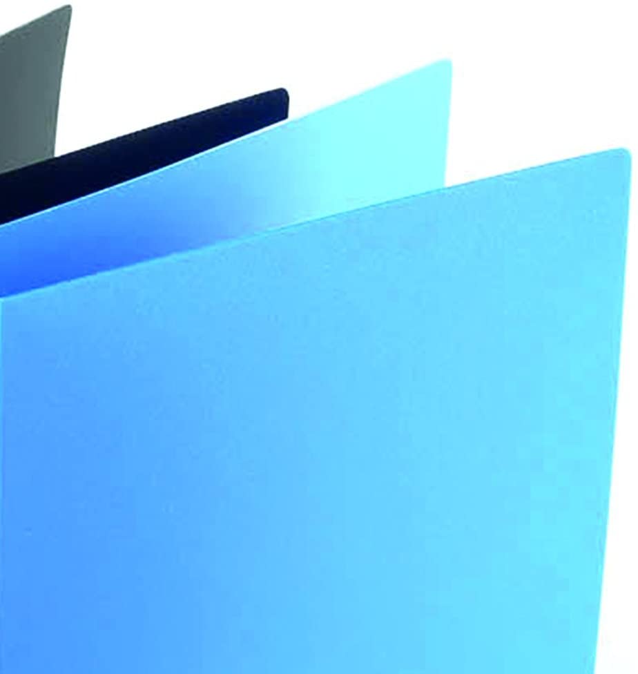 Pack of 10 A5 Rexel Budget Polypropylene Blue 2 Ring Binders