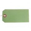 250 Large Reinforced Green Strung Tags Luggage Labels 120 x 60mm