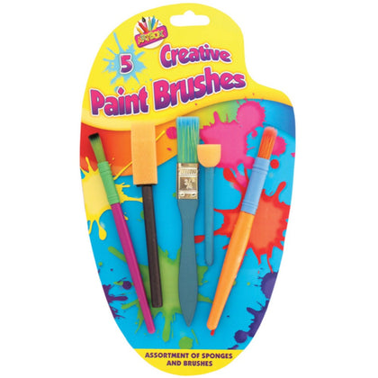 Set of 5 Kids Creative Painting Brush Set