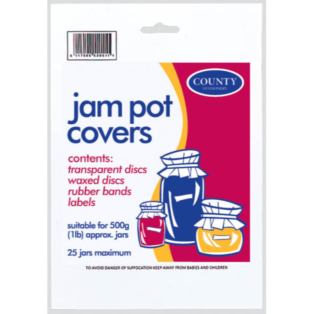 Pack of 25 Jam Pot Covers