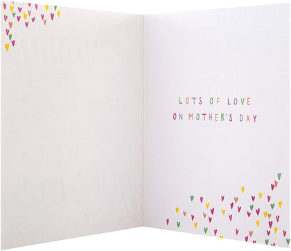 Mummy from Your Mini-Me Mother's Day Card Contemporary Text Based Design