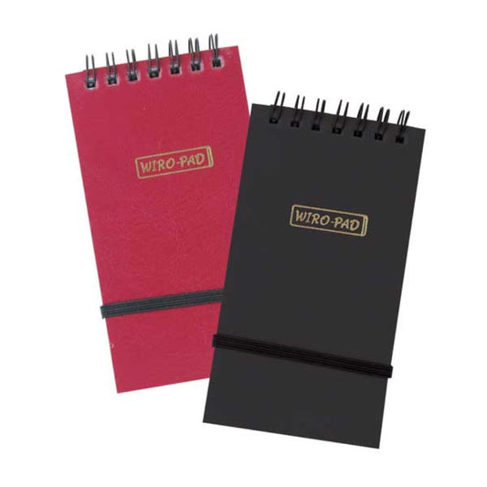 Wiro Note Pad, Elastic Band 70x128mm