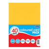 40 A4 Coloured Cards 220gsm