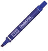 Pentel N60 Blue Permanent Marker Chisel Tip with Aluminium Barrel Waterproof Ink