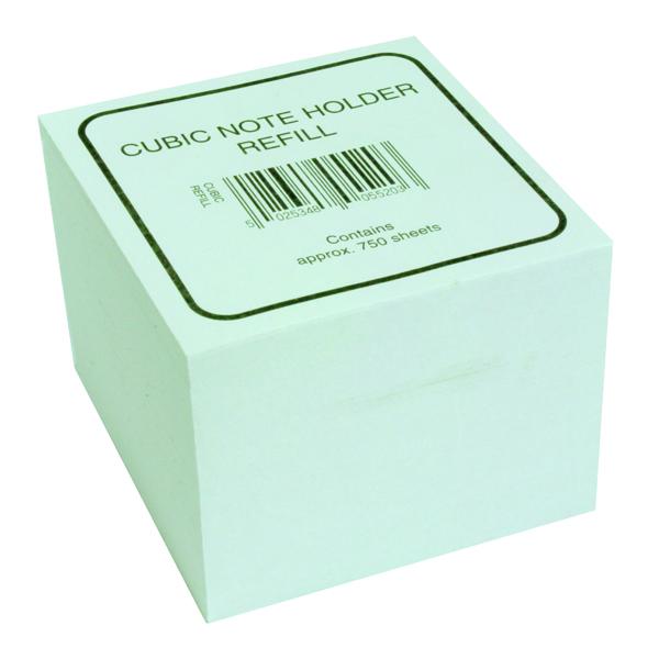 Cubic Note Holder Memo Box Refill 750 Sheets