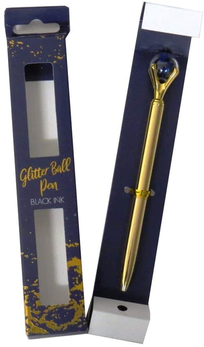 Jewel Glitter Ball Pen From The Opulent Geo Collection