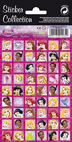 54 Disneys Princess Stickers Collection