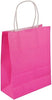 Pink Paper Party Bag with Handles