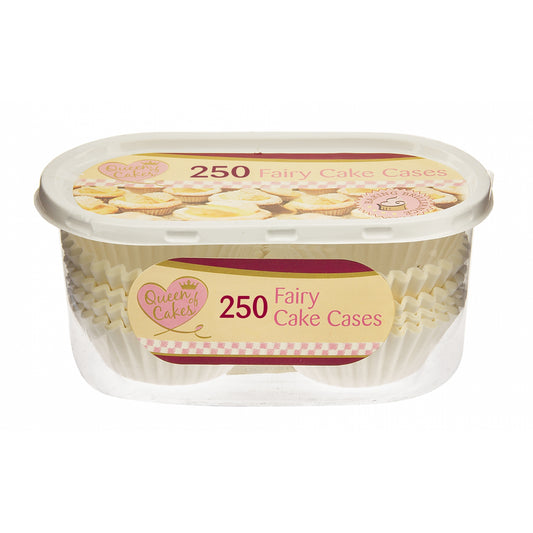 Pack of 250 Queen of Cakes Fairy Cake Cases