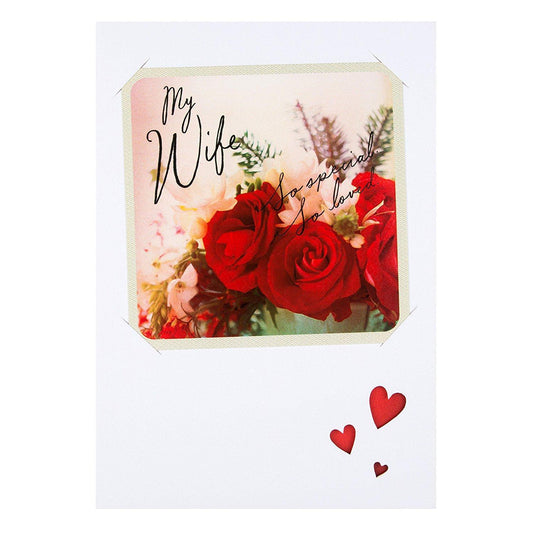 Wife Christmas Card 'So Special'