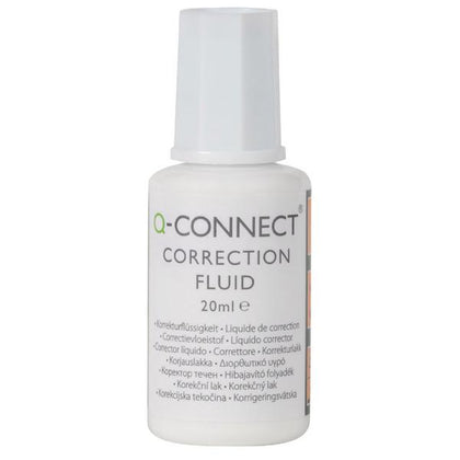 Pack of 10 Q-Connect Correction Fluid 20ml