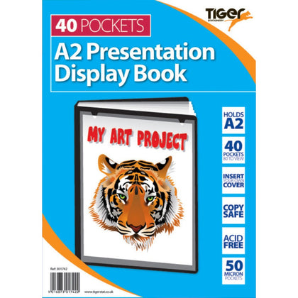 A2 40 Pocket Presentation Display Book