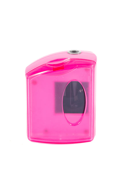 Battery or AC Adapter Operated Single Hole Pencil Sharpener