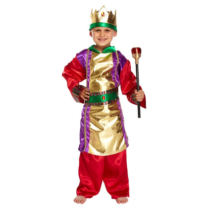 Children's Nativity King Fancy Dress Costume Ages 10-12 Years