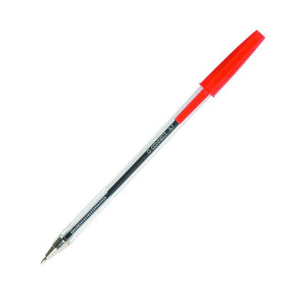 Ballpoint Pen Medium Red (Pack of 50)