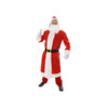 Hooded Coat with Bell Adult Christmas Santa Costume