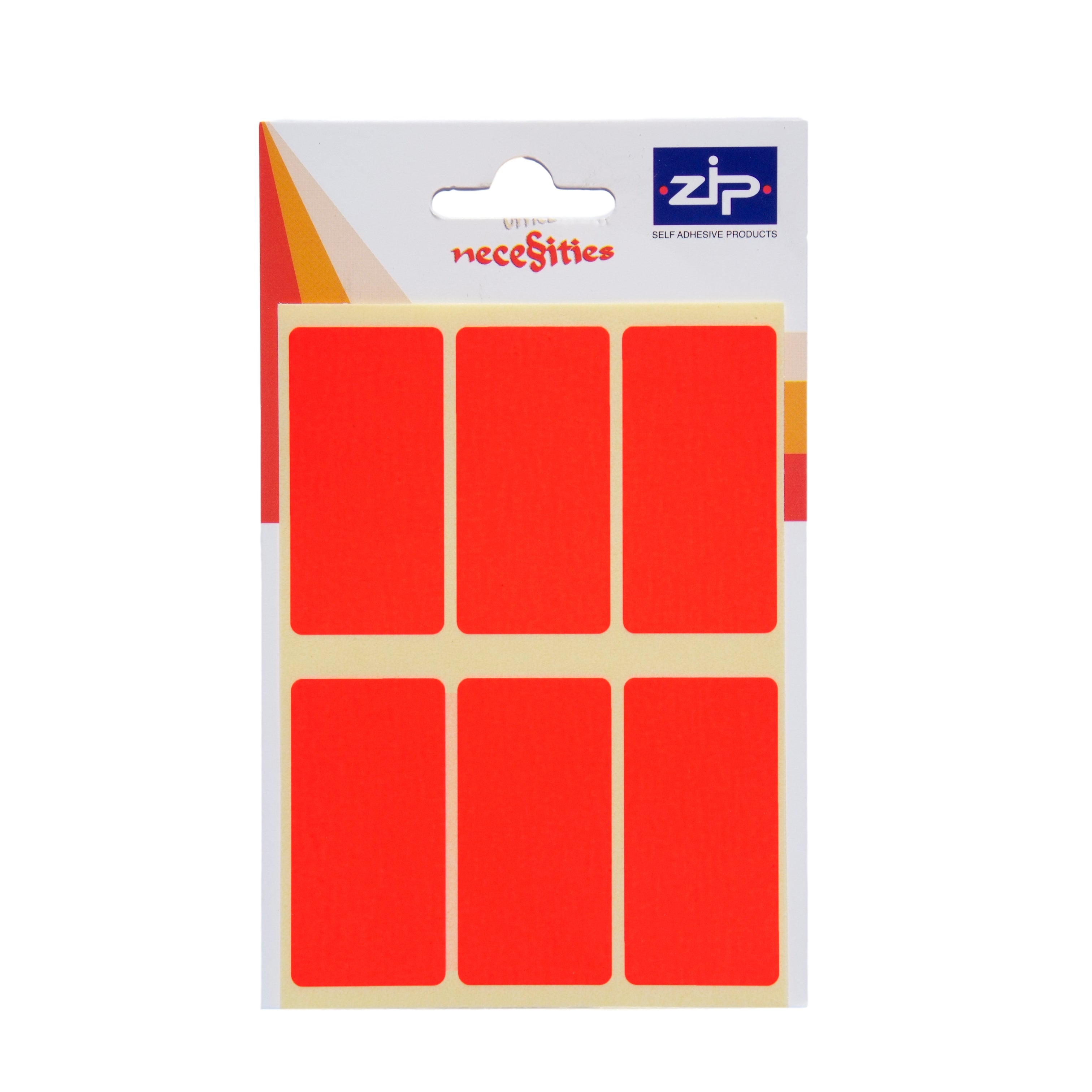 Pack of 24 25 x 50mm Fluorescent Red Labels– Choice Wholesale