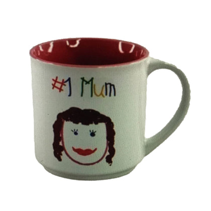 No 1 Mum Boxed Novelty Mug