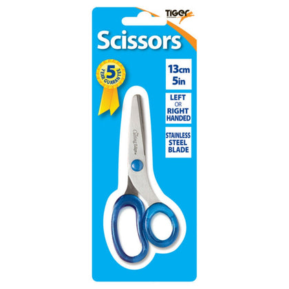 Scissors 5in/12cm Assrtd-Blister