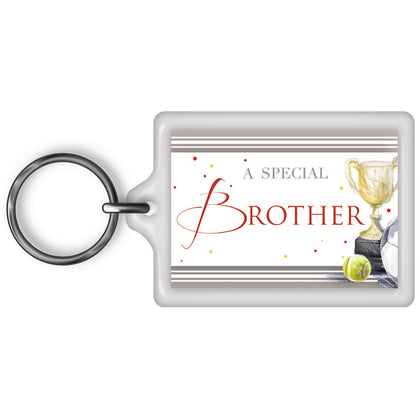A Special Brother Celebrity Style World's Best Keyring