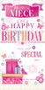 For a Special Niece Birthday Luxury Gift Money Wallet Card