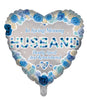In Loving Memory of Husband Heart Remembrance Balloon