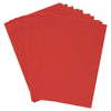Pack of 50 Sheets A4 Red 160gsm Card by Premier Activity