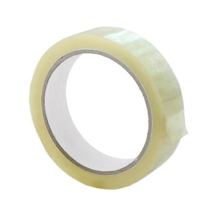 Pack of 8 Easy Tear Polypropylene 19mm x 66m Adhesive Tapes