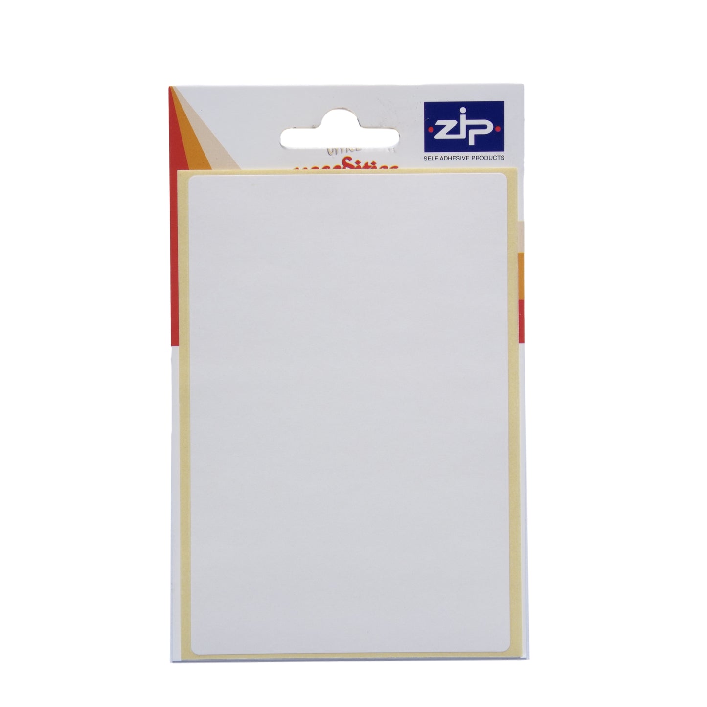 Pack of 7 80 x 120mm White Labels