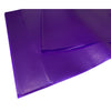 Pack of 10 A4 Frosted Purple Exercise Book Covers