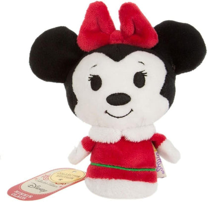 Santa Minnie Mouse Itty Bittys Collector's Edition Plush Soft Toy
