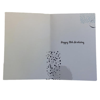 You're 18th Something To Celebrate Foil Finished Birthday Card